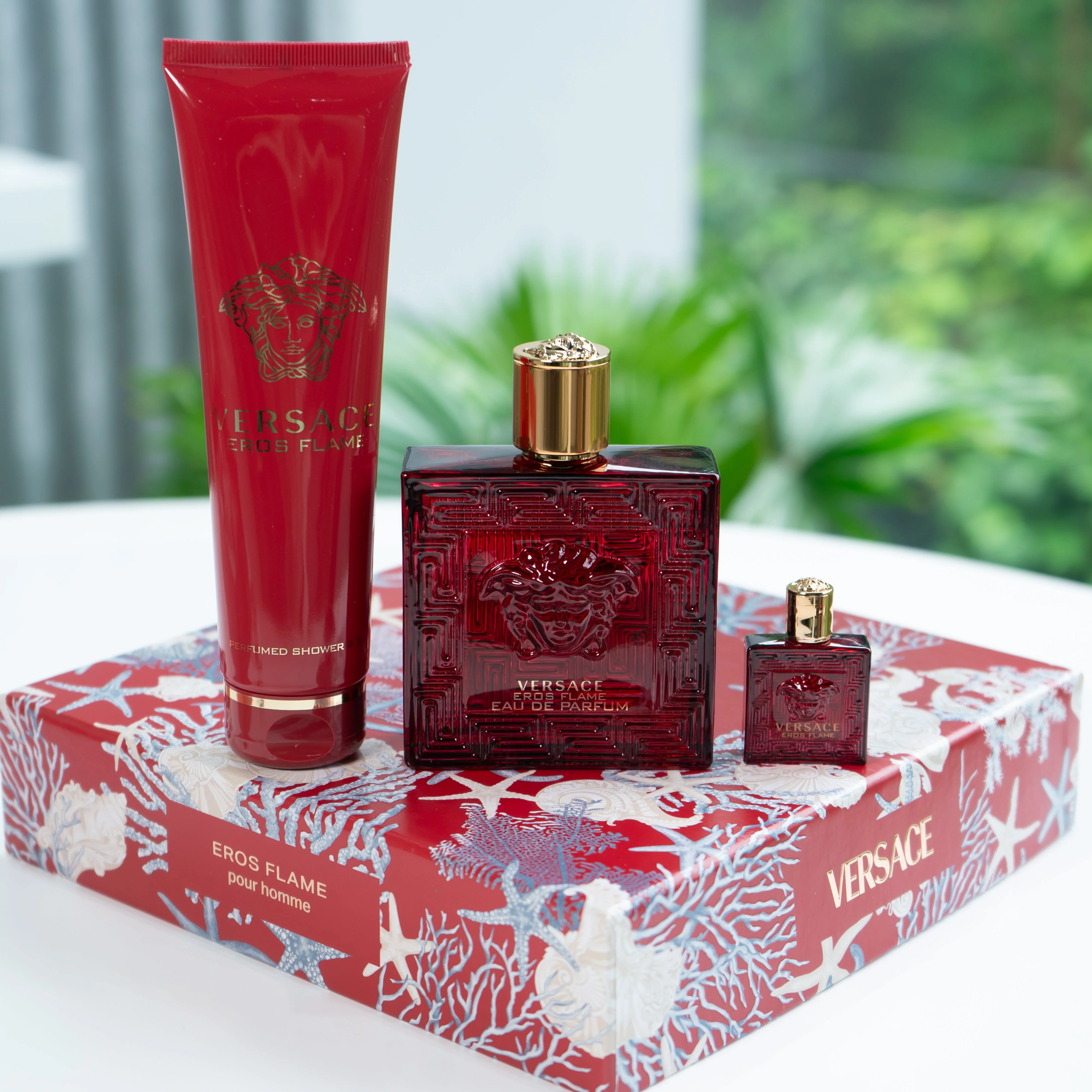 Set Versace Eros Flame Men 3pcs